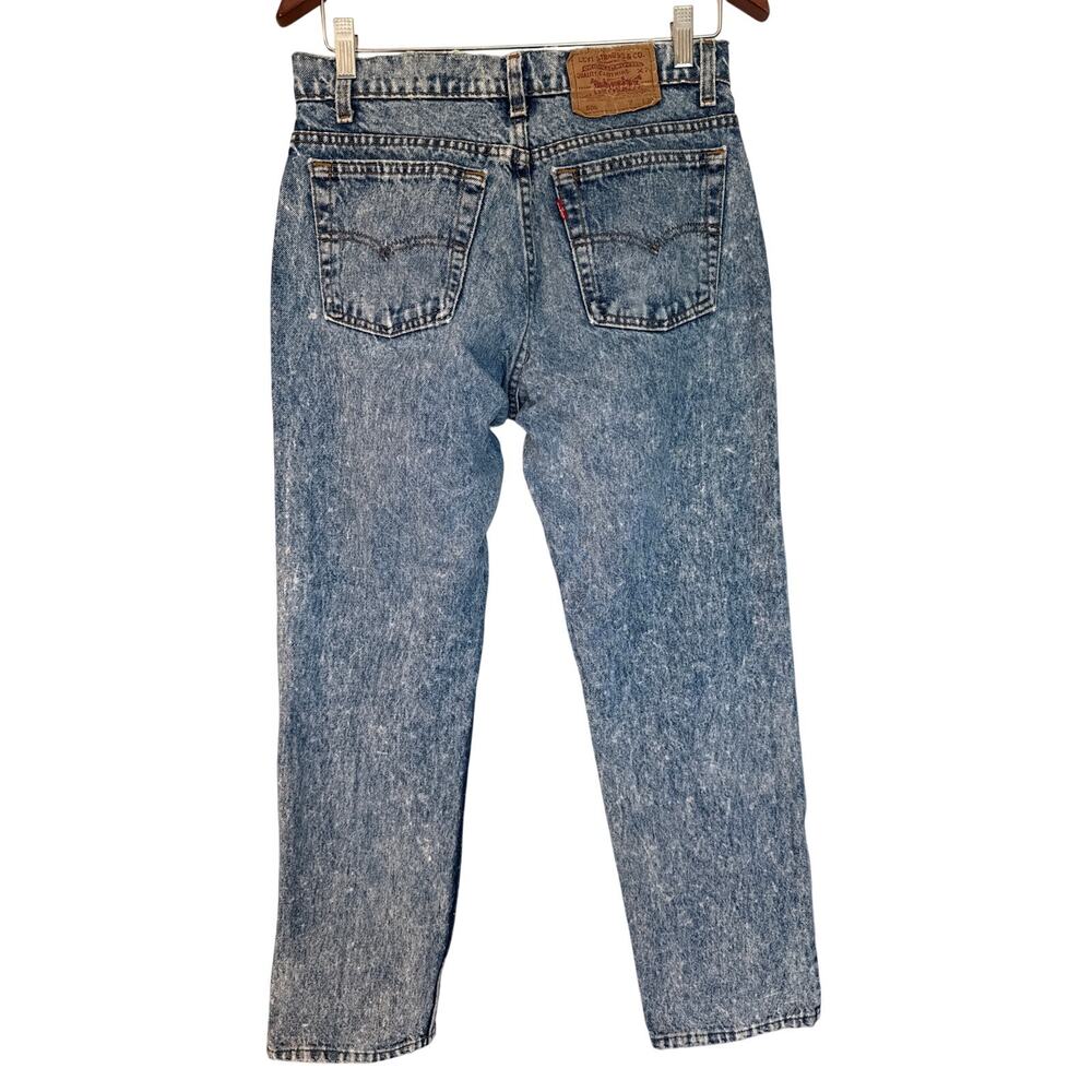 Vintage Levi’s Acid Wash 80's Blue Jeans 32x30 Made in USA Vintage Denim